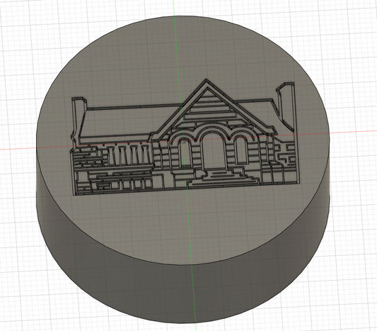 Custom 2in Graphite Stamp, Price Includes Graphic design and Shipping