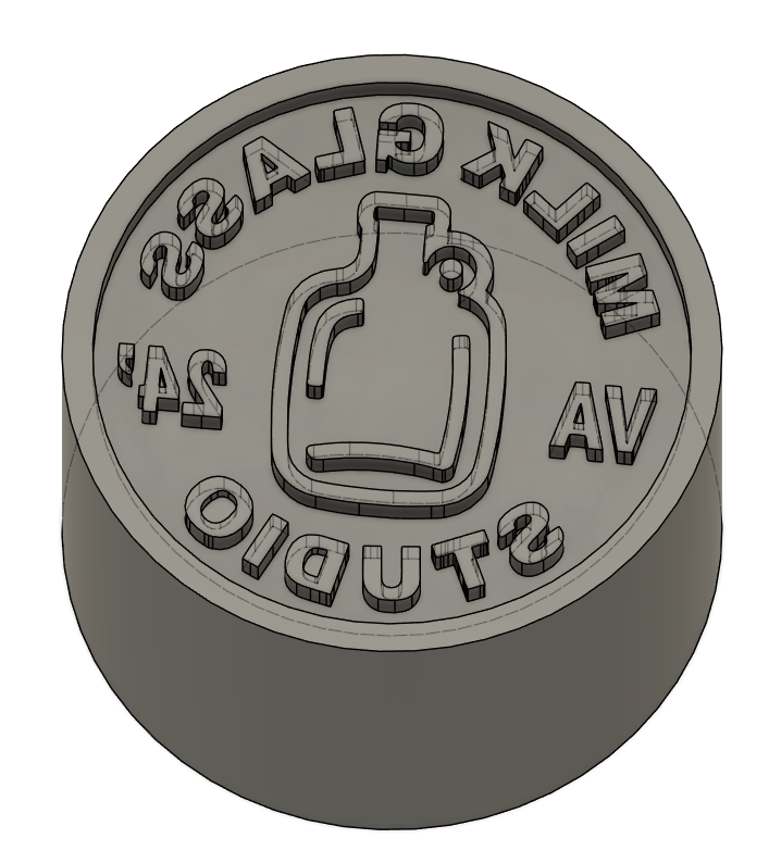 Custom 30mm Stamp, Price Includes Priority Shipping