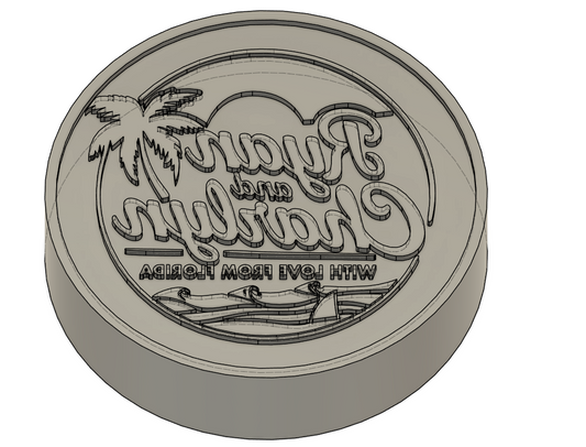 Custom 3in Stamp, Maybe Hand Delivered in Miami