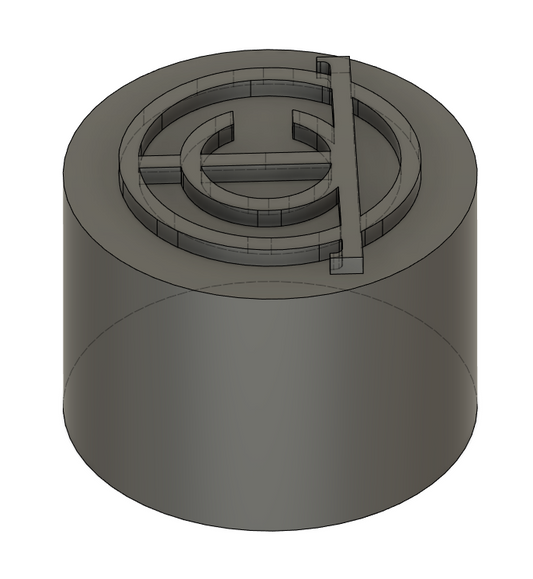 1in OTC Stamp Price Includes Shipping