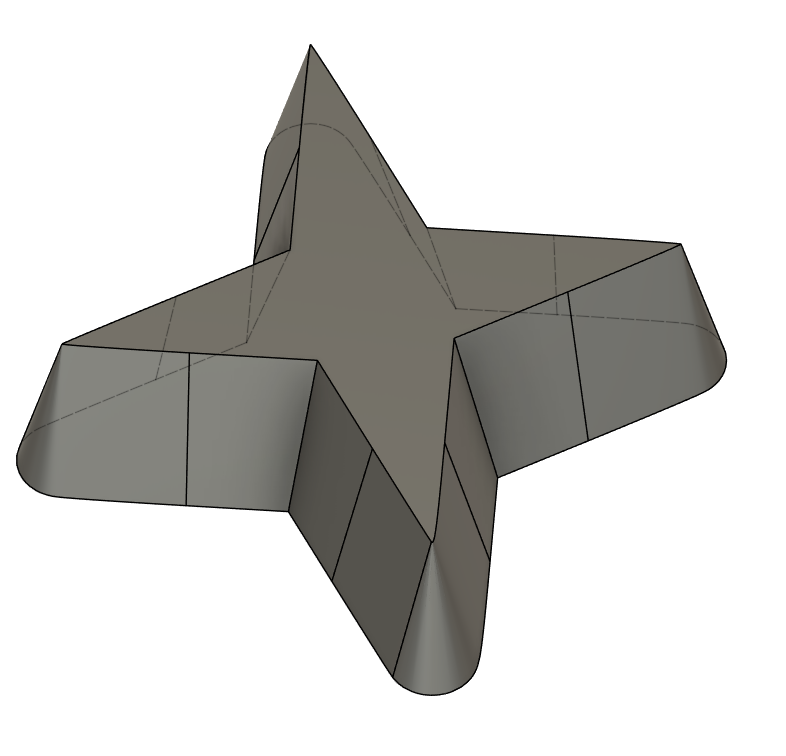 2.125in Star Stamp, Price Includes Shipping