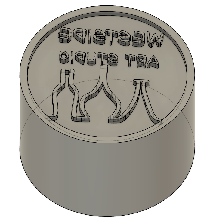 Custom 28mm Stamp Price Includes Shipping