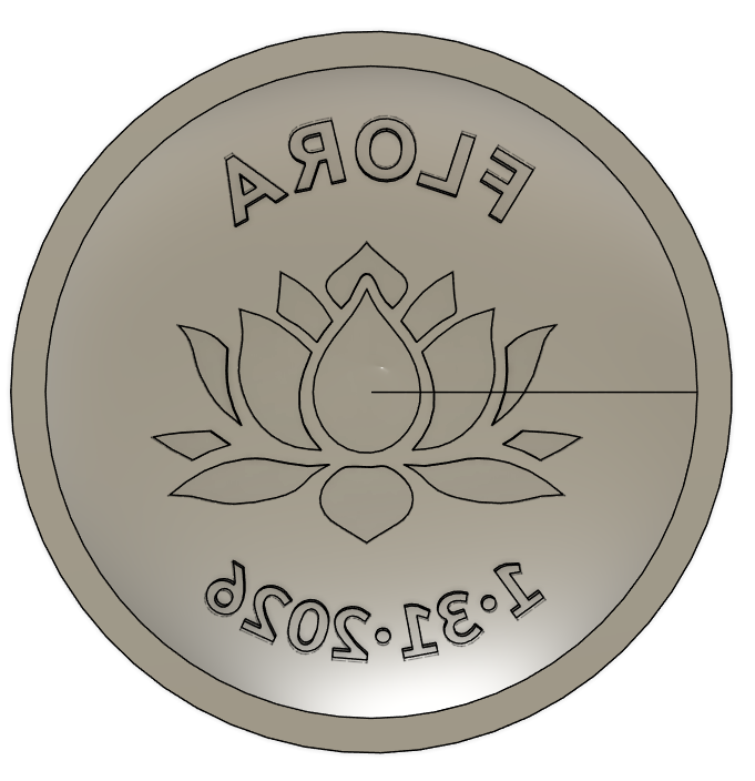 Custom 2.25in Stamp, Price Includes Rush Order and Shipping
