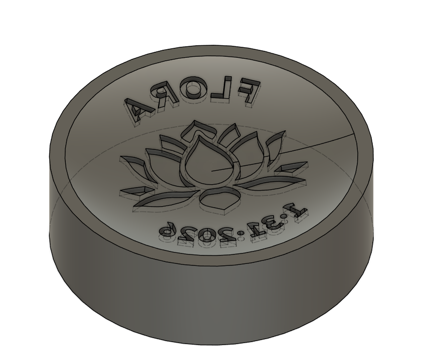 Custom 2.25in Stamp, Price Includes Rush Order and Shipping