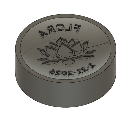 Custom 2.25in Stamp, Price Includes Rush Order and Shipping