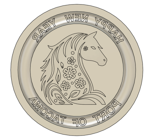 2.5in Stamp Price includes Shipping