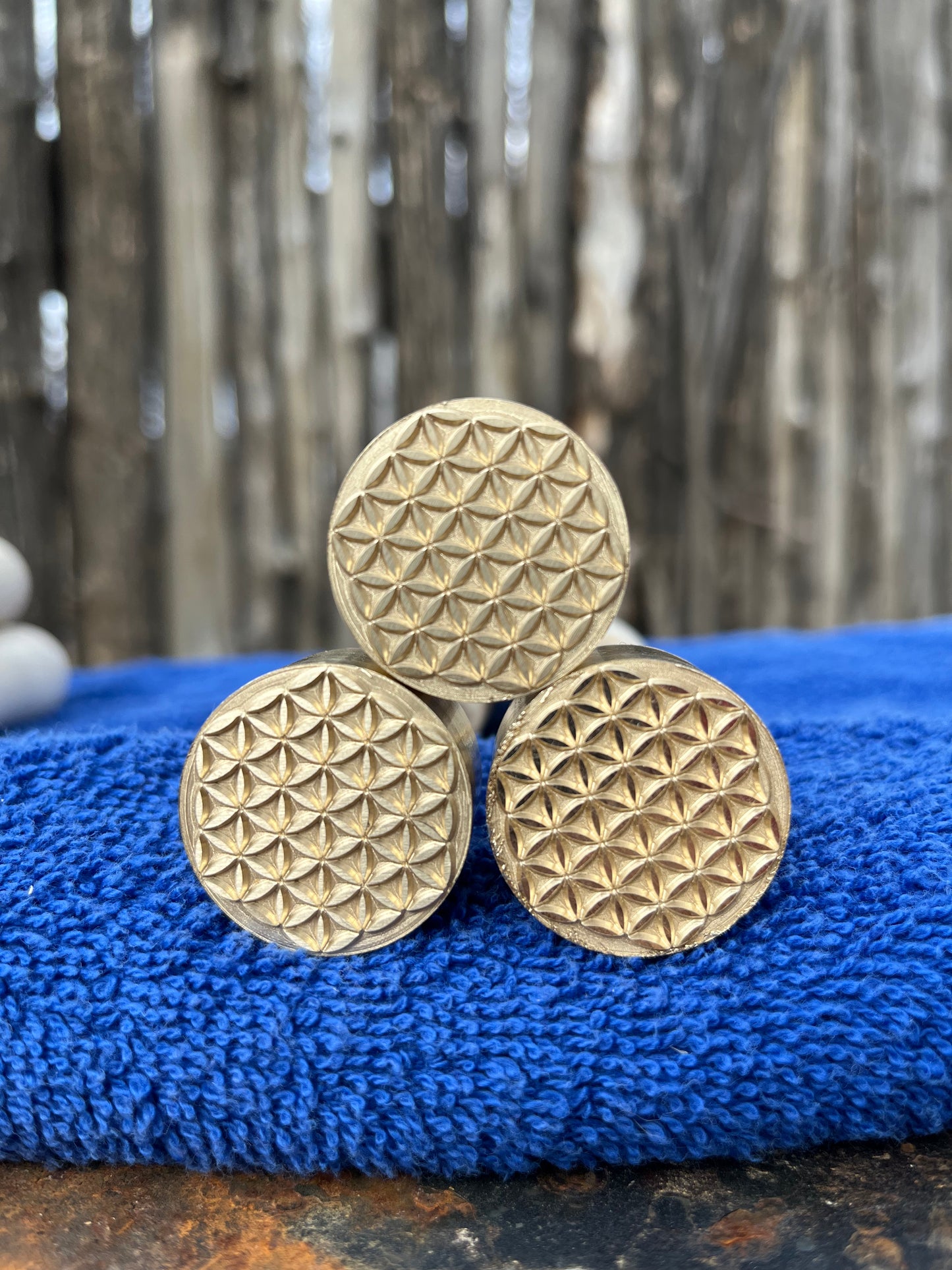 Flower of Life Stamps 30mm