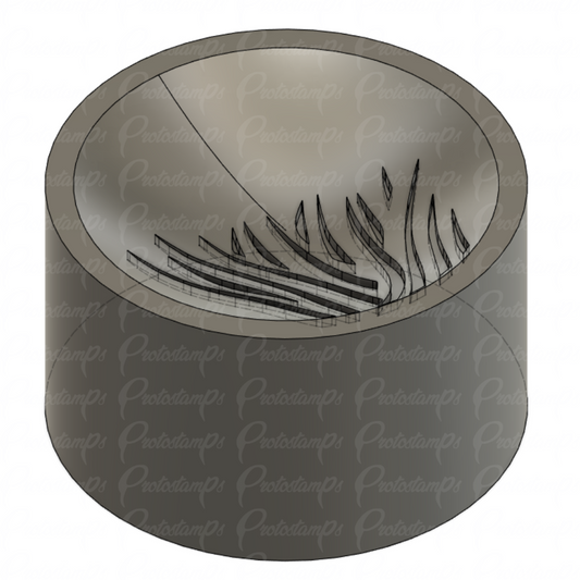 1.25in Shell Stamp (Price Includes Shipping)