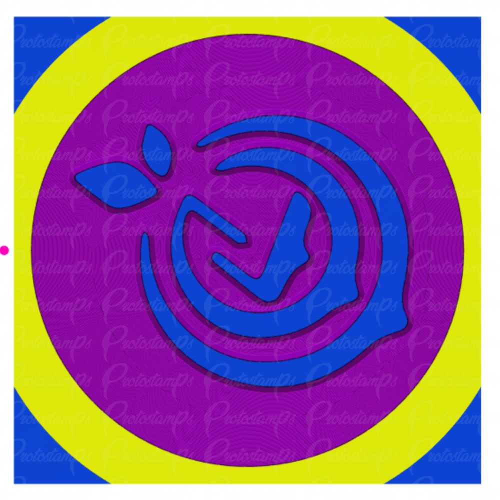 Custom 1in Stamp (Price Includes Shipping)