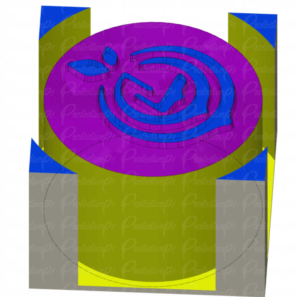Custom 1in Stamp (Price Includes Shipping)