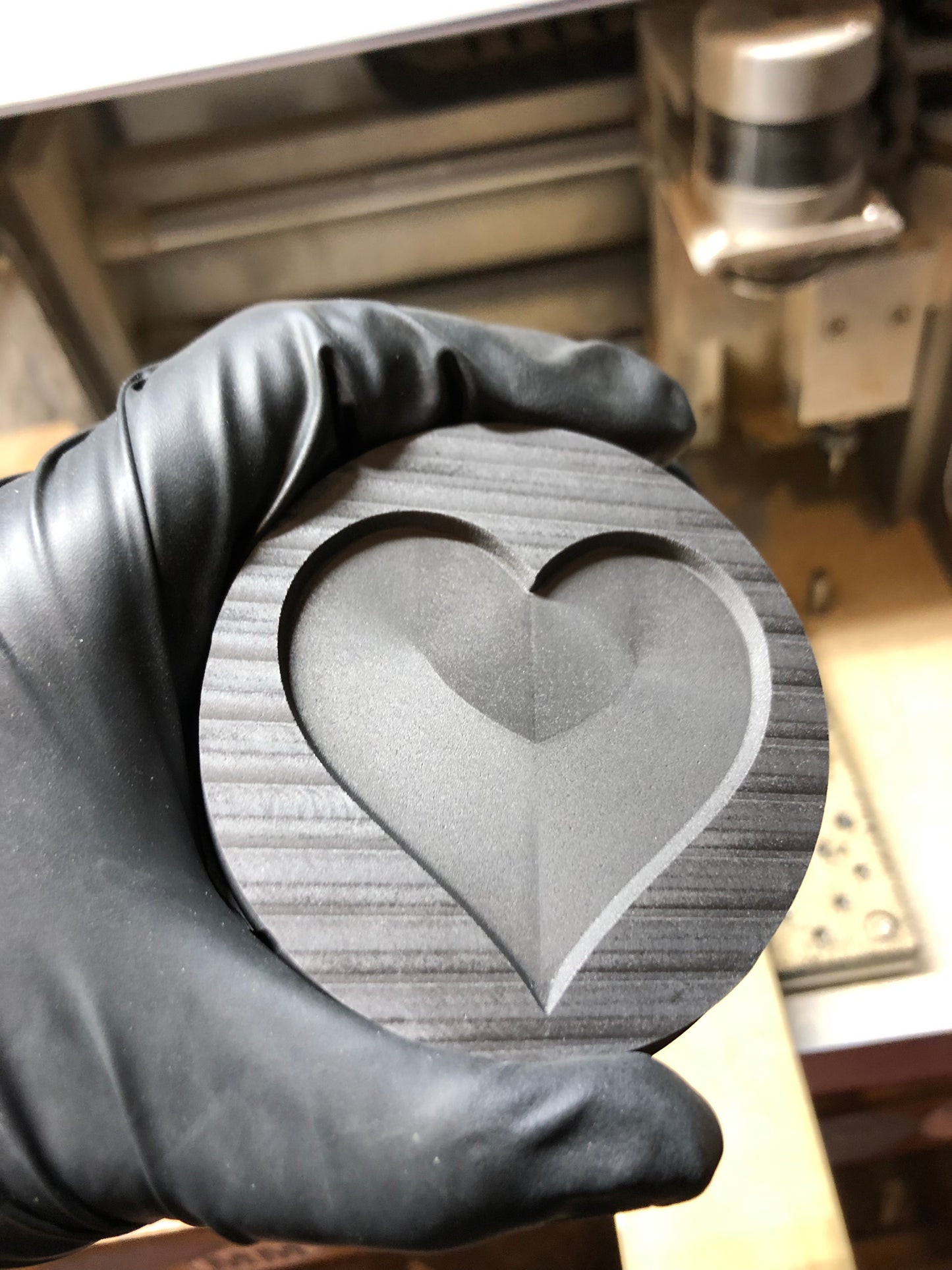 75mm Heart Ornament Stamp (Price Includes Shipping)